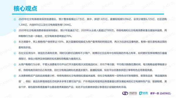 2020社交電商行業發展報告之消費者行為研究報告