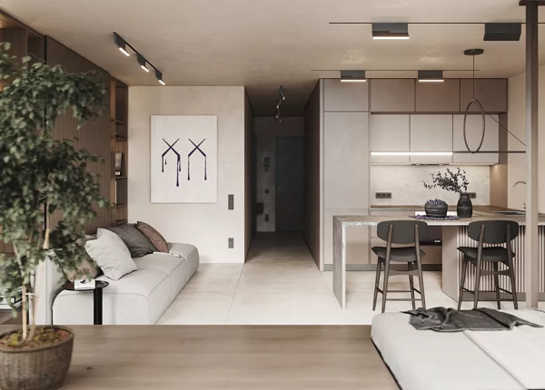 45㎡小宅裝成這樣，舒適度滿滿又高顏值