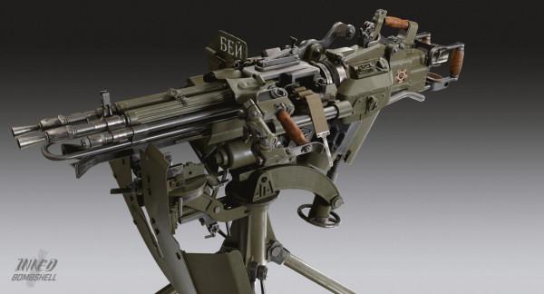 藝術 | 國外藝術家INKED BOMBSHELL的概念武器系統