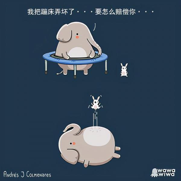 一組治癒系的小幽默，一個溫暖的小驚喜