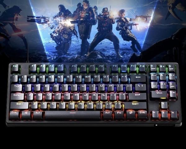 手慢無：雷神紅軸遊戲機械鍵盤秒殺99元