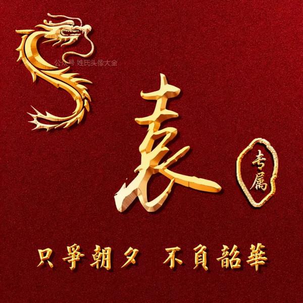 200張正能量姓氏頭像，張張精品，只爭朝夕 不負韶華