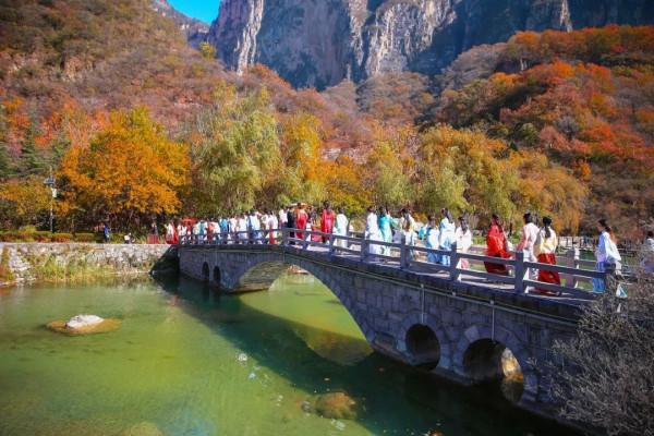 雲臺山紅葉大幕已開啟！最佳觀賞點準備好了