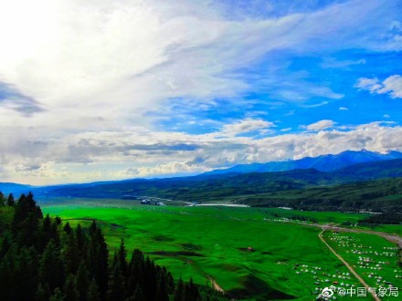 “中國天然氧吧”尼勒克縣風光!不愧百里畫廊天然長卷 “中國天然氧吧”尼勒克縣風光!不愧百里畫廊天然長卷