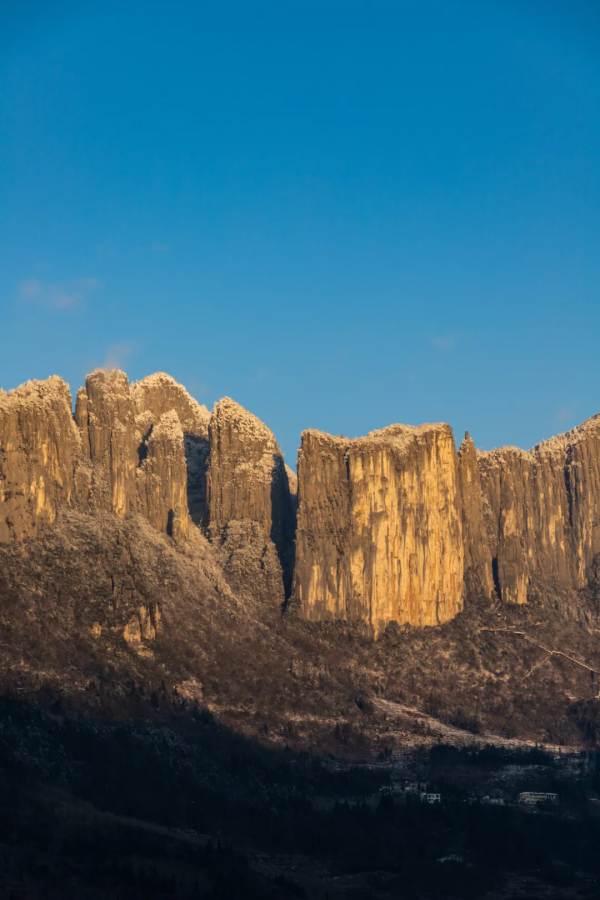 過了臘八就是年｜恩施大峽谷雪景的正確開啟方式