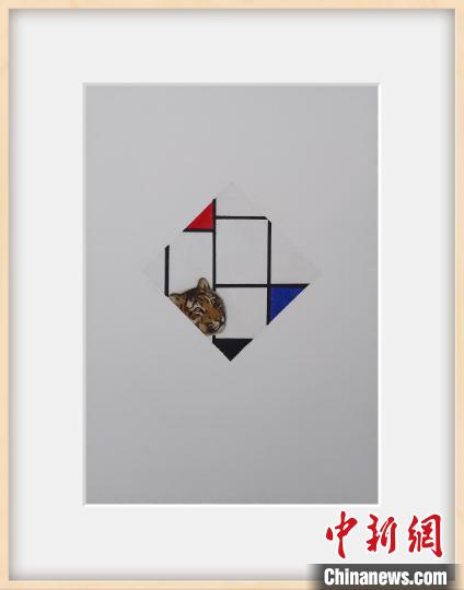 萌虎&OpenCurlyDoubleQuote;闖入&rdquo;世界名畫