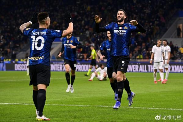 國際米蘭2-0斯佩齊亞:莫塔向現實妥協,因扎吉學會變通 國際米蘭2-0斯佩齊亞:莫塔向現實妥協,因扎吉學會變通