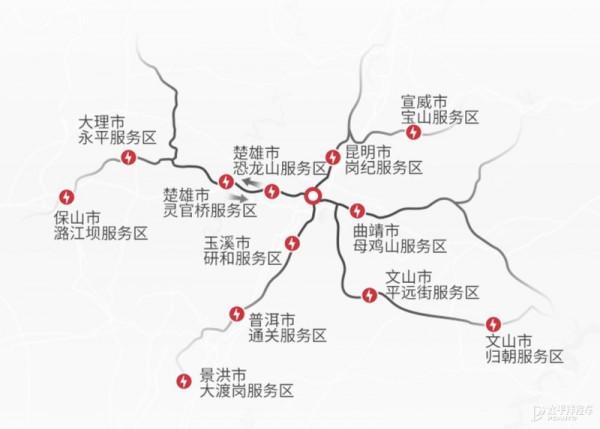 均配備V3超充樁 特斯拉開放雲南22座服務區超充站