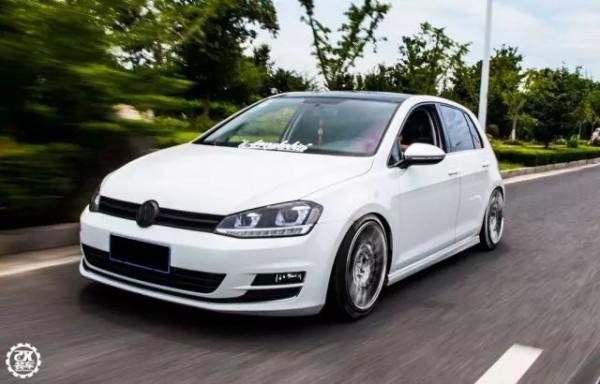 蘇州車友丨簡單幹淨的車子最美，大眾7代高爾夫改裝案例