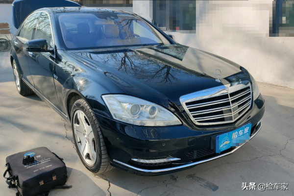 38萬的二手賓士S600L值不值買？檢測師：不如全新奧迪A6L