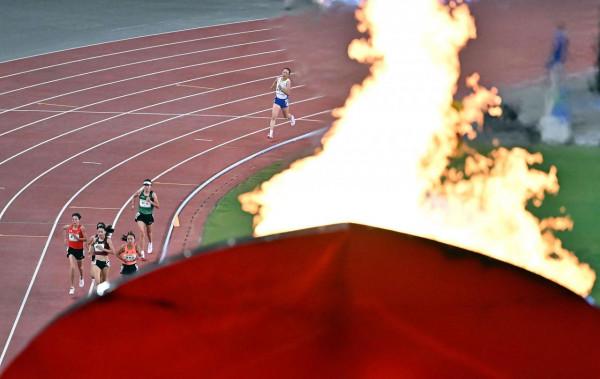 田徑——女子10000米決賽賽況 田徑——女子10000米決賽賽況