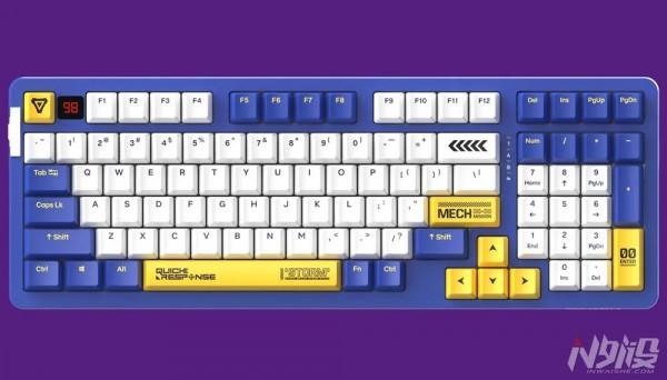 量產Gasket 達爾優A98三模機械鍵盤手感新銳來襲