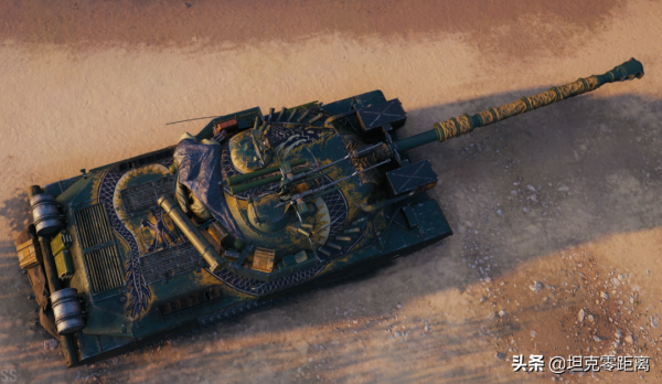 坦克世界 安裝噴火器的龍之戰車！王五棍化身“最後的真龍”大圖