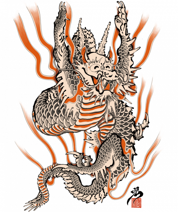 插畫丨浮世繪party！大膽有趣的想象，將經典演繹出時尚流行