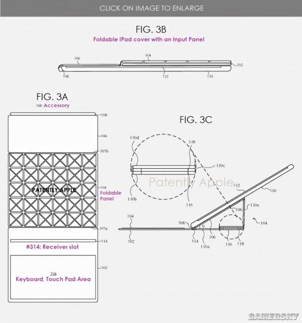蘋果新專利曝光：iPad後殼可改變任意形態 還能充電