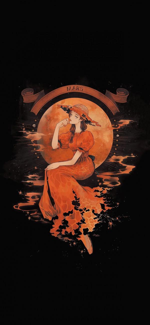 桌布｜行星女神像