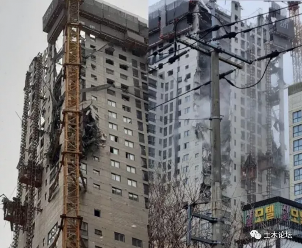 離奇的慘烈事故！在建超高層外牆坍塌致6人失蹤