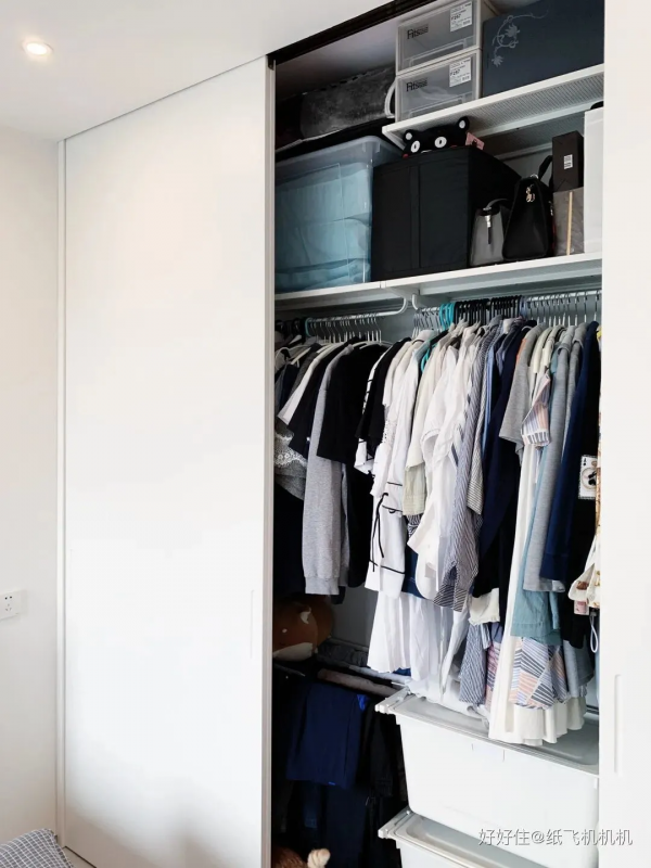 服！沒有沙發電視，60㎡住出120㎡的通透感