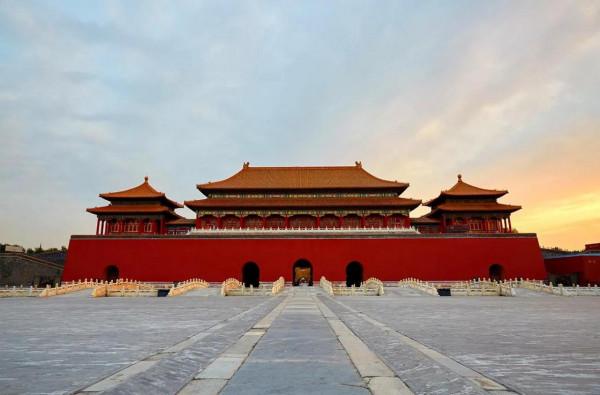 六百年紫禁城——冬日故宮古建晚霞