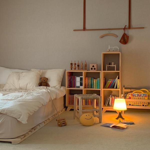 一家4口的幸福生活:83㎡全屋奶油色,客廳當親子區都為孩子考慮 一家4口的幸福生活:83㎡全屋奶油色,客廳當親子區都為孩子考慮