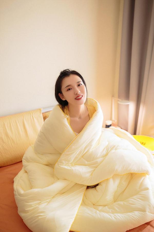 天涼了，冬被選得好，男朋友回家早