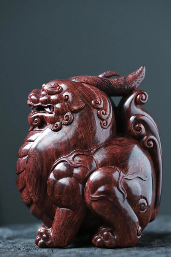 黃花梨｜貔貅 招財