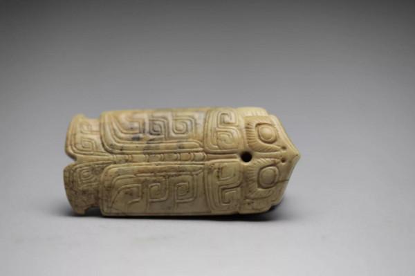 甘肅琳隆雅齋｜|骨雕器 鳳鳥形佩