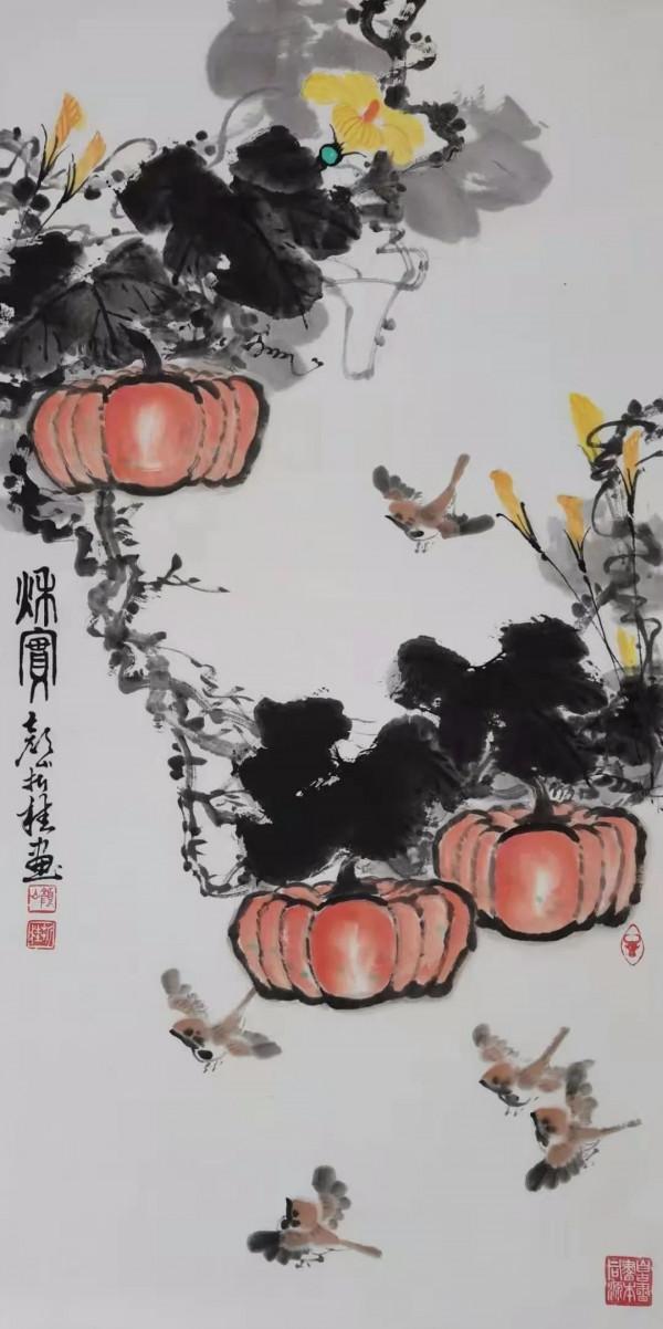 建黨百年名人名家書畫雲展覽——牛折桂 建黨百年名人名家書畫雲展覽——牛折桂