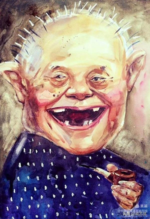 中國藝術名家肖像漫畫展