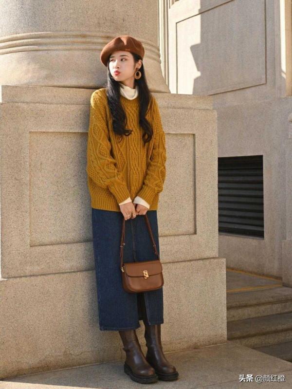 今年火了一種單品叫“復古牛仔裙”，簡約日常又百搭，照穿準沒錯