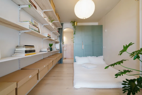 北京40㎡小戶型，90年代老破小+全屋承重牆，僅花8萬便完成大變身