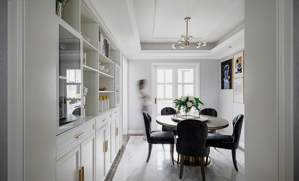 139㎡美式輕奢新房，高階灰+金屬感，還有高顏值衣帽間強勢入鏡