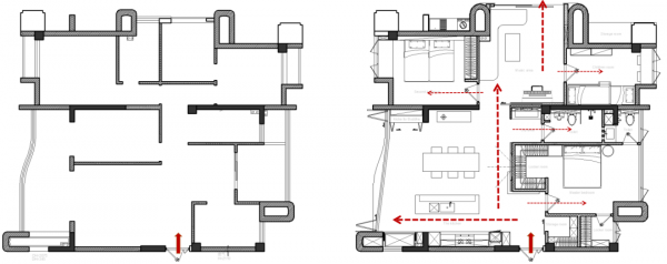 客廳有7m橫窗，女主人建議不裝窗戶全家人都同意了