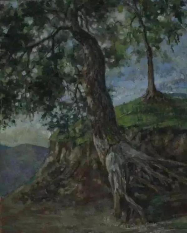 油畫家胡永斌作品