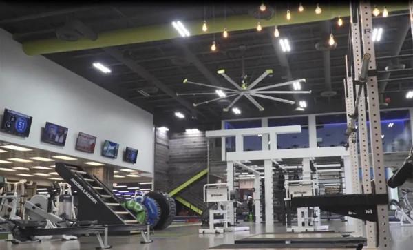 美碩風商業大吊扇在健身房的應用潮流