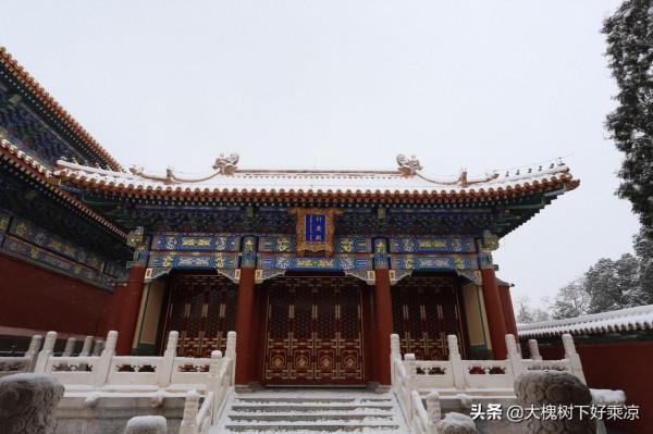 景山壽皇殿，被低估的雪景拍攝地，沒有約到故宮，來這裡