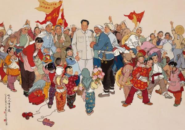 “心中有人民—劉文西作品展”在中國國家博物館展出