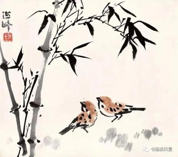 王雪濤、關山月、孫其鋒筆下的麻雀各有神韻