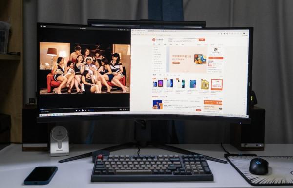 你看我的物理外掛又大又圓，微星月神MPG 343CQR顯示器測評