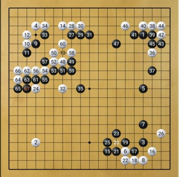 名人名局-武宮正樹肩衝星位,宇宙流的不朽名局 名人名局-武宮正樹肩衝星位,宇宙流的不朽名局