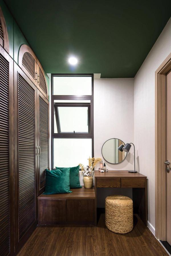 78㎡裝出2臥室+書房+衣帽間,並用復古綠填滿,小戶型值得借鑑 78㎡裝出2臥室+書房+衣帽間,並用復古綠填滿,小戶型值得借鑑