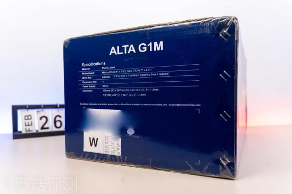散熱十分優秀，佔地面積超小、銀欣ALTA G1M白色MATX機箱 評測