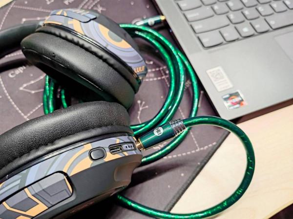 傳遞好音質，為聲音發燒，開博爾鍍銀3.5mm公對公音訊線