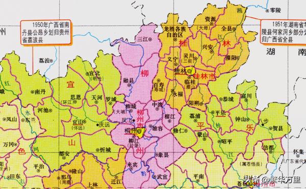 廣西的區劃調整，14個地級市之一，桂林市如何有17個區縣？