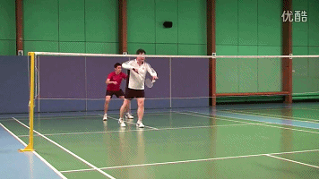 業餘羽毛球雙打實戰對抗,發球後應該如何站位? 業餘羽毛球雙打實戰對抗,發球後應該如何站位?