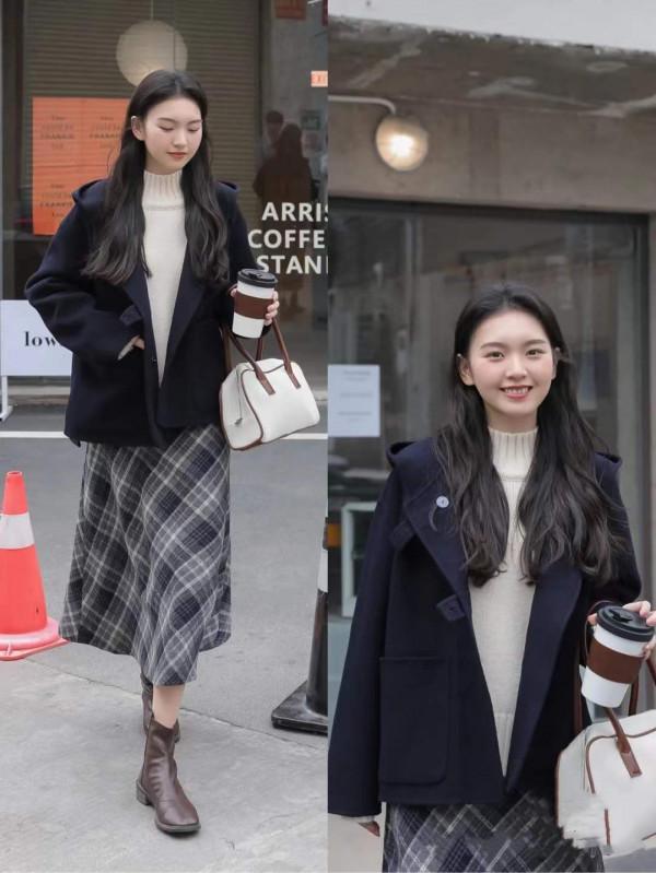 冬天裡的“藍色系”成時尚新寵，顯白又治癒，也太好看了吧