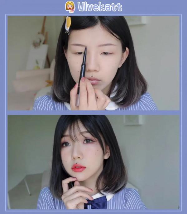 腫眼女孩Mark！7個ins最火的單眼皮美妝博主