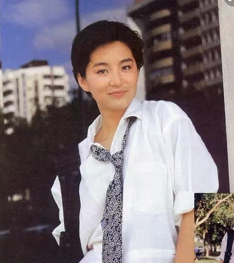 林青霞早年的穿搭，真夠時尚的，美果然是個輪迴 &ZeroWidthSpace;