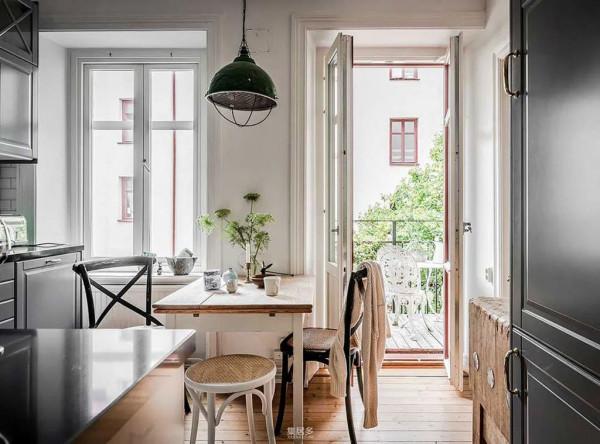 將復古空間轉換為時尚舒適現代瑞典公寓(70平方米) 將復古空間轉換為時尚舒適現代瑞典公寓(70平方米)