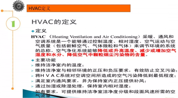 潔淨空調系統&lpar;HVAC、AHU&rpar;基礎知識